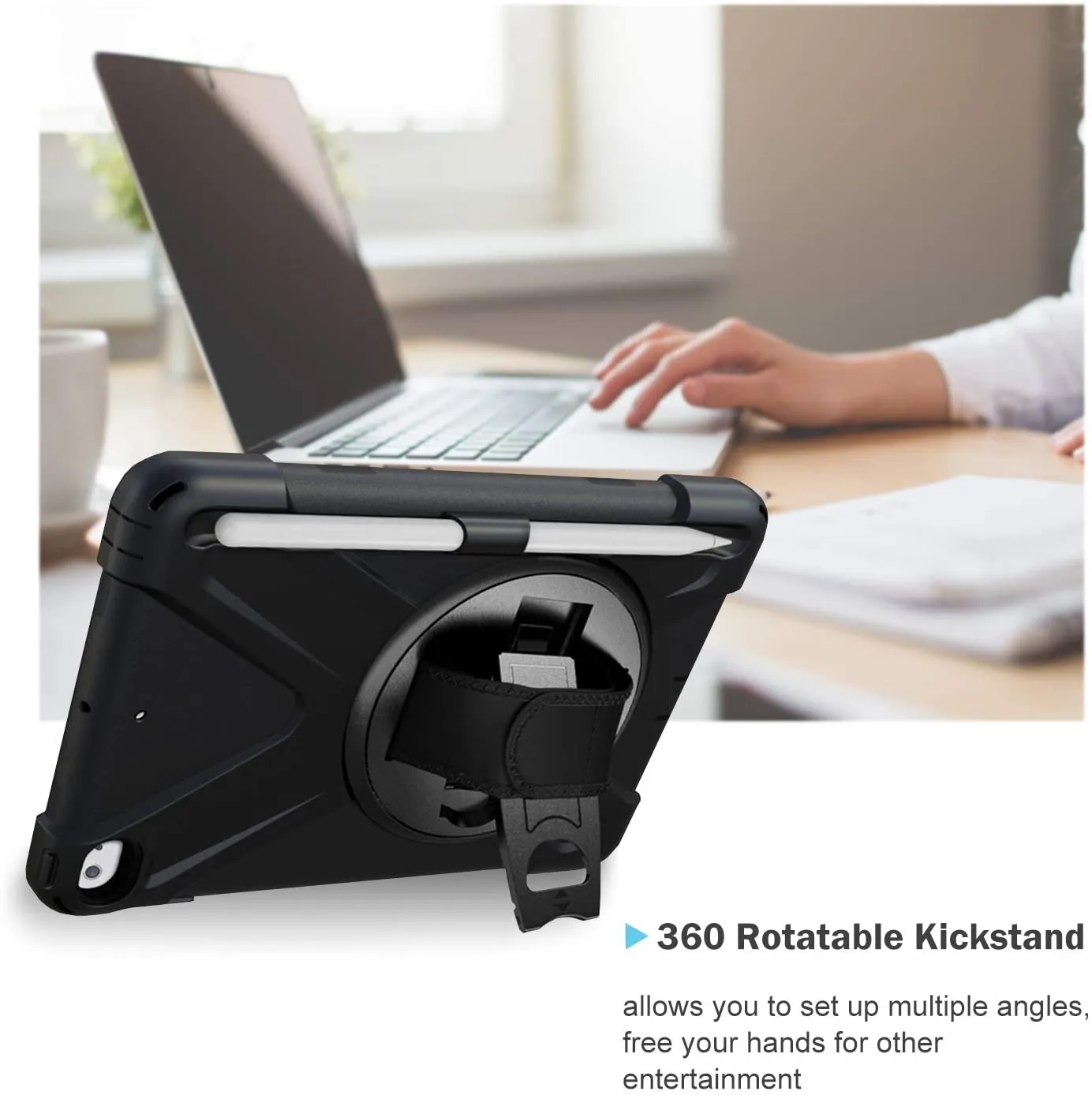 iPad Mini 4th Gen/ 5th Gen Heavy Duty Case with Pencil Holder | ProCase