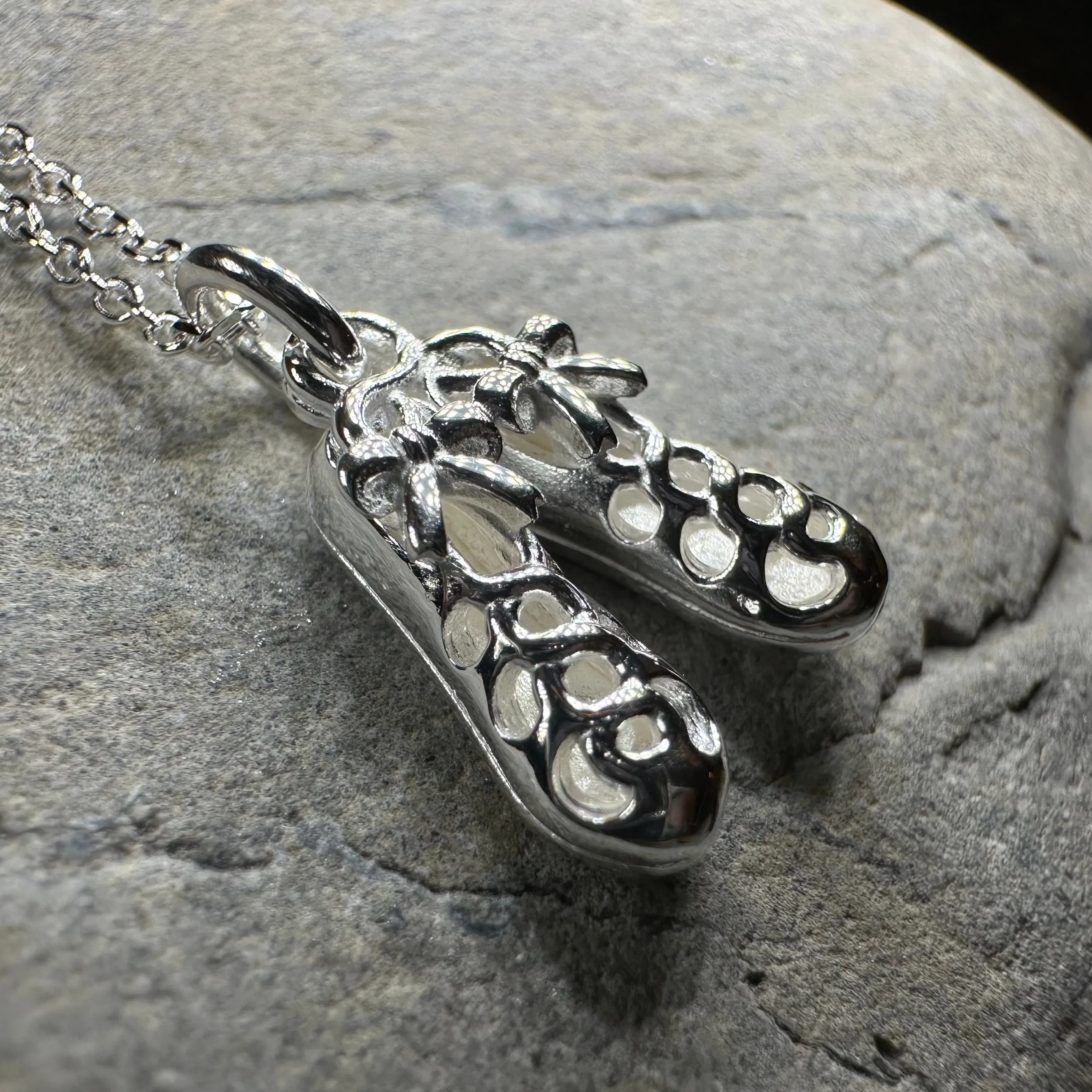 Irish Dance Shoe Necklace