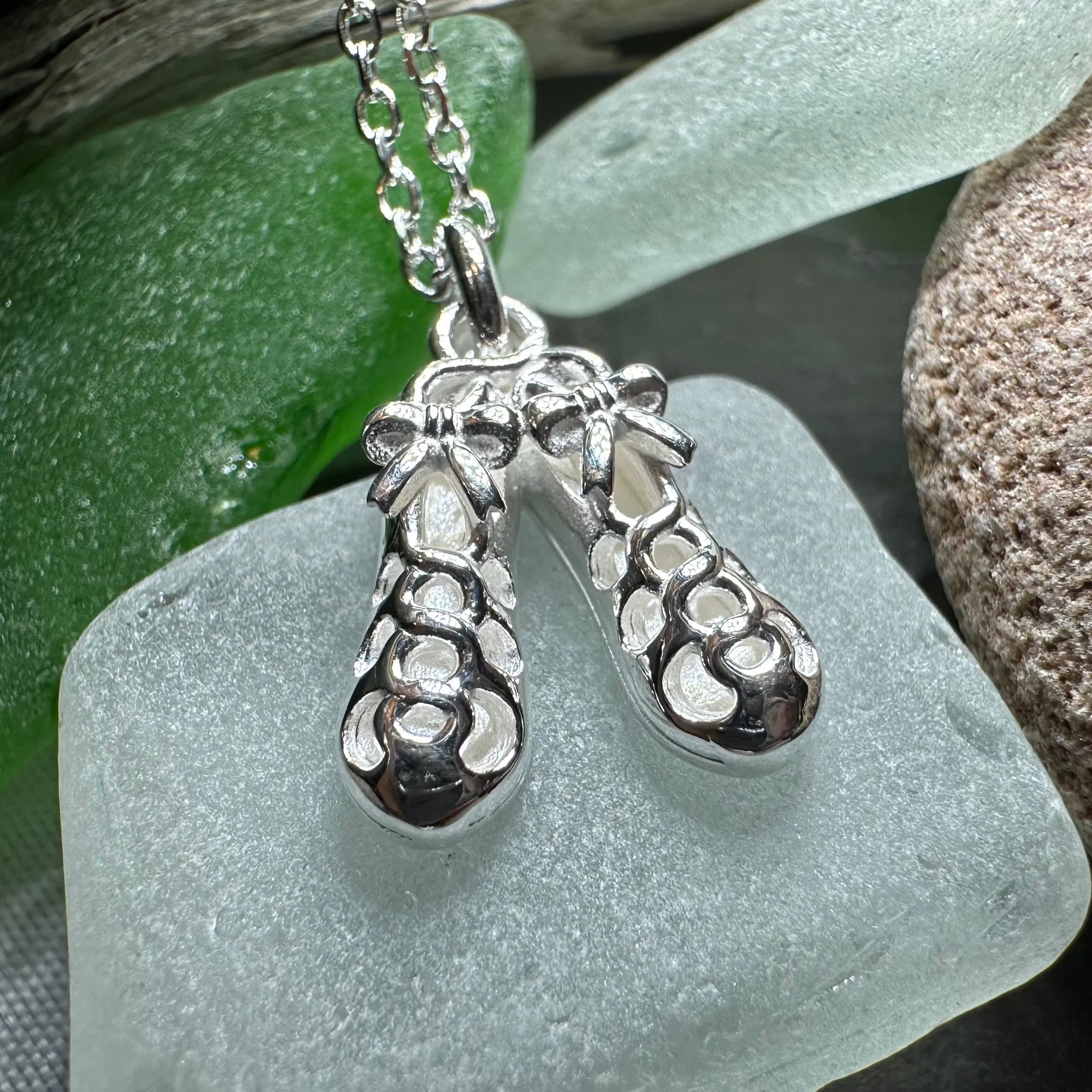 Irish Dance Shoe Necklace