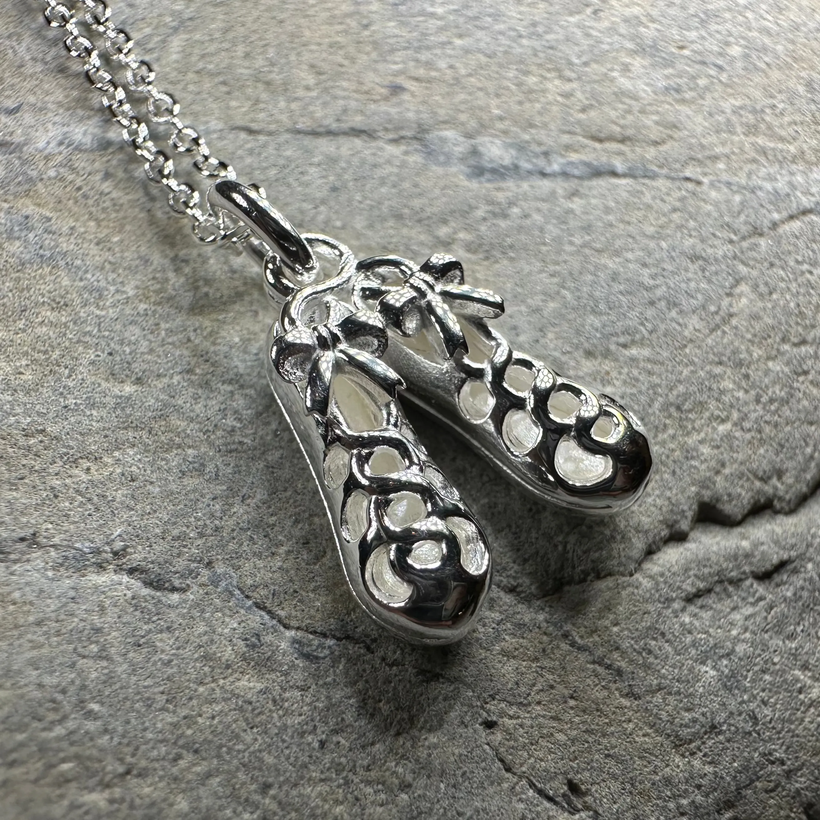 Irish Dance Shoe Necklace