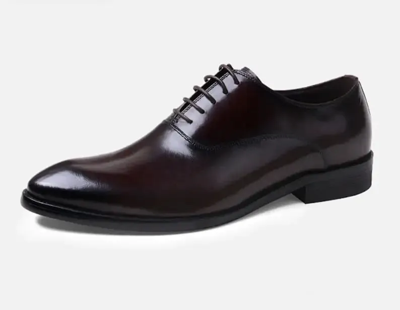 Italian Style Oxford Dress Shoes - Sophisticated Elegance for Every Occasion