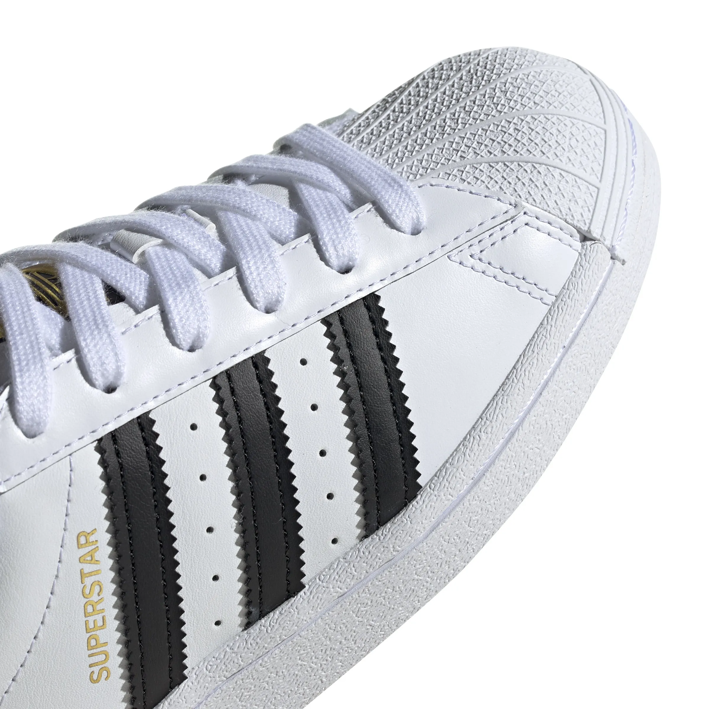 KIDS ADIDAS SUPERSTAR J (WHITE/BLACK)