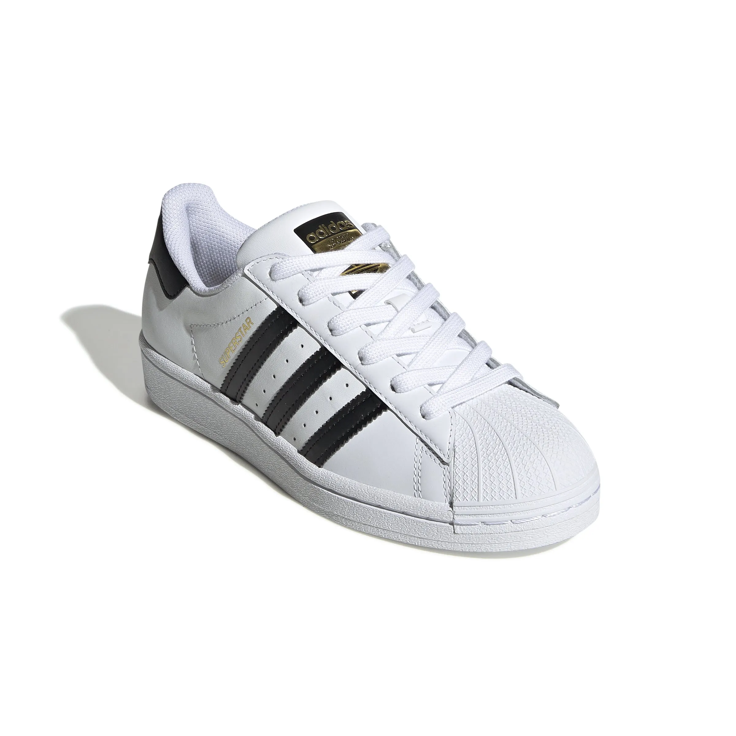 KIDS ADIDAS SUPERSTAR J (WHITE/BLACK)