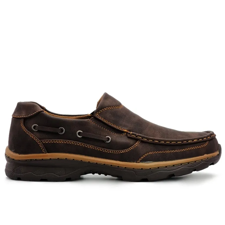 Laceless Slip On Boat Shoes