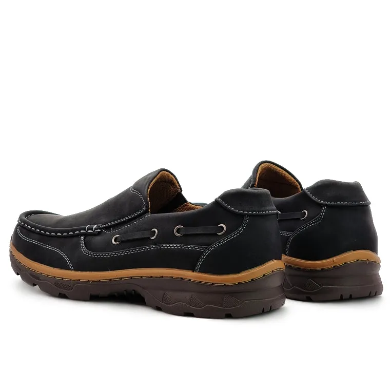 Laceless Slip On Boat Shoes