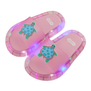 Light-Up Turtle Toddler Sandals