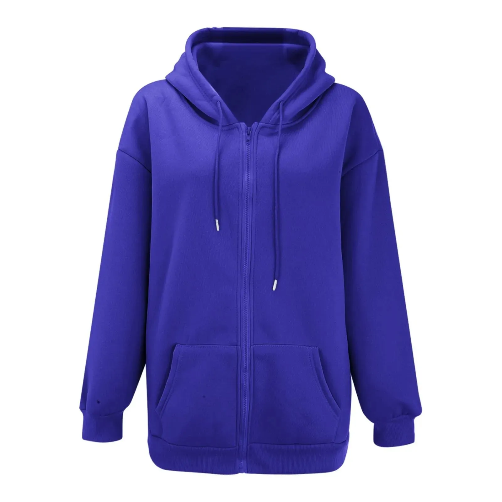LVSANW Art Floral Printing Zip Up Hoodie Women Zipper Pullover Sweater Autumn Coat Zipper Jacket Women Tops Fashion Long Sleeves Hoodie