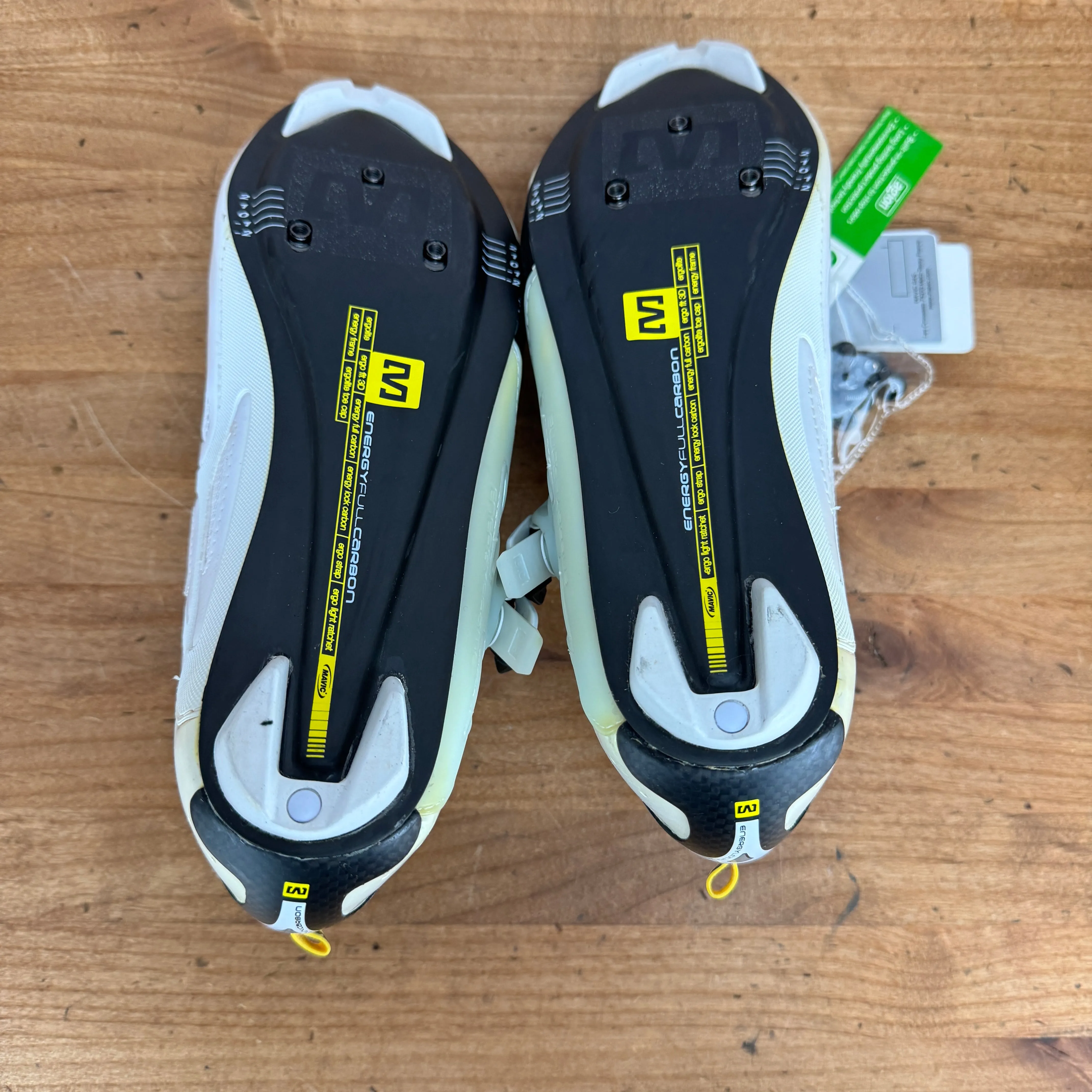 New! Mavic Zxenon Women's 8.5 US 40.6 UK 3-Bolt Carbon Cycling Shoes