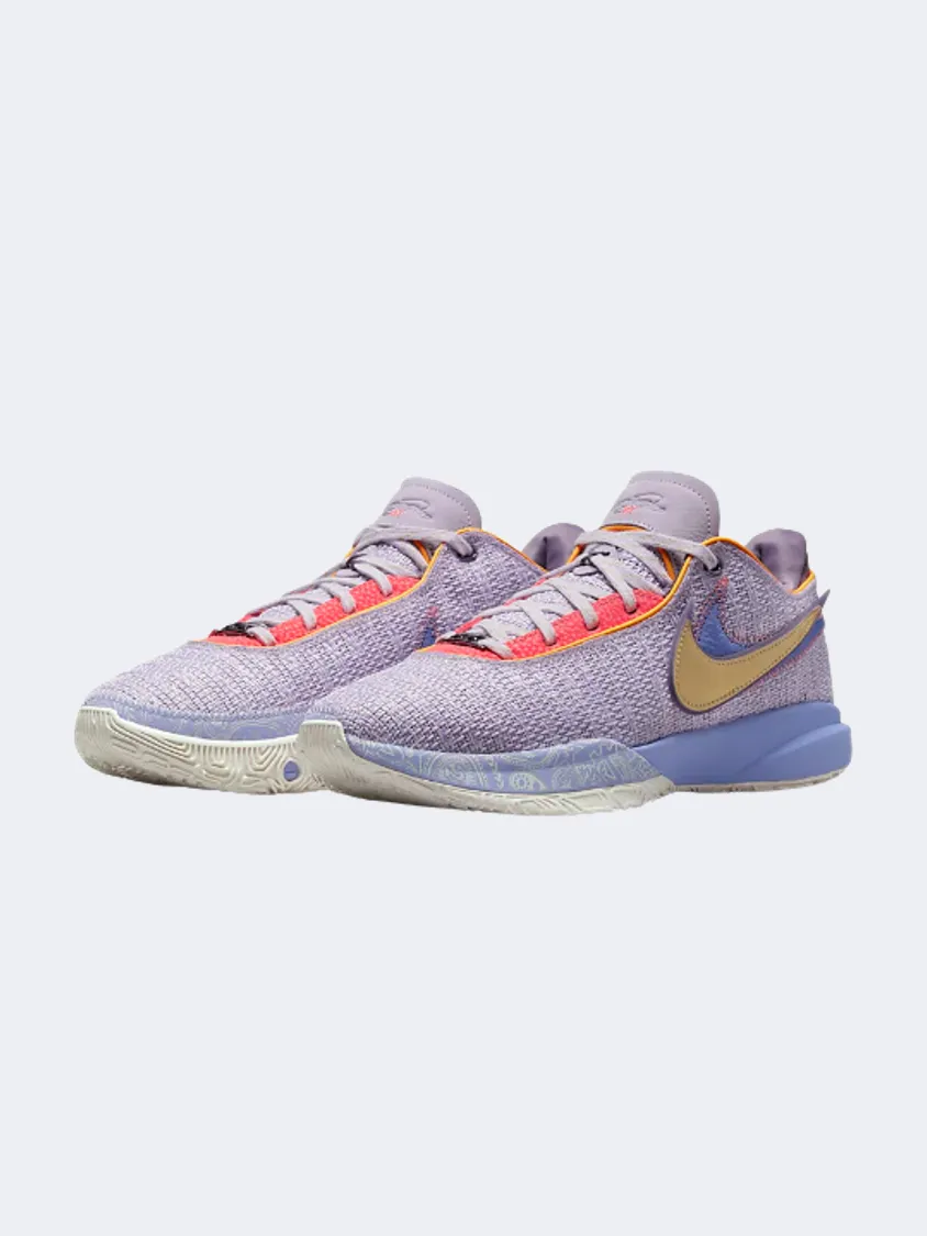 Nike Lebron Xx " Men Basketball Shoes Purple/Gold