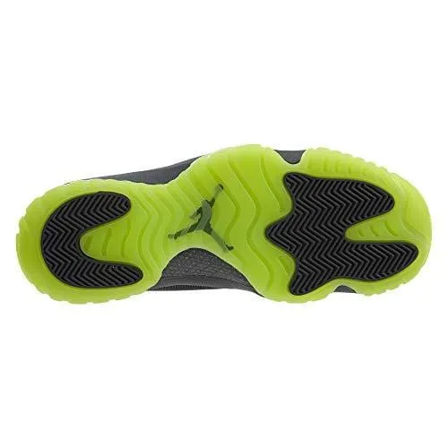 Nike Mens Air Jordan Future Dark Grey/Volt Sneakers - 12