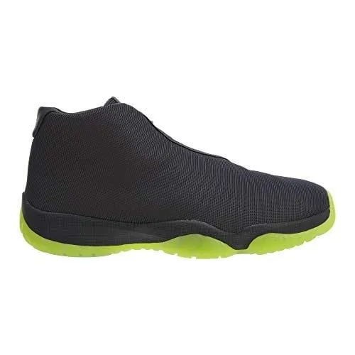 Nike Mens Air Jordan Future Dark Grey/Volt Sneakers - 12