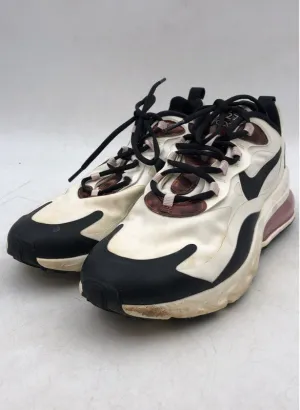 Nike Women's Air Max 270 React Black White Basketball Athletic Shoes - Size 10