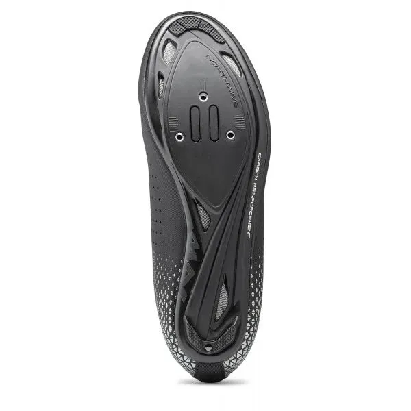 Northwave Core Plus 2 Road Cycling Shoes - Black/Silver
