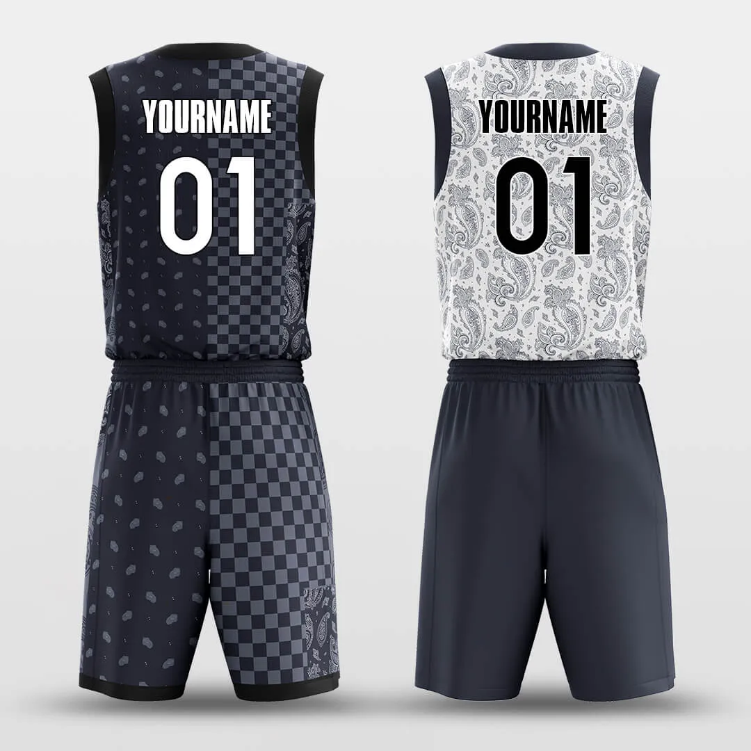 Paisley - Custom Reversible Basketball Jersey Set Sublimated