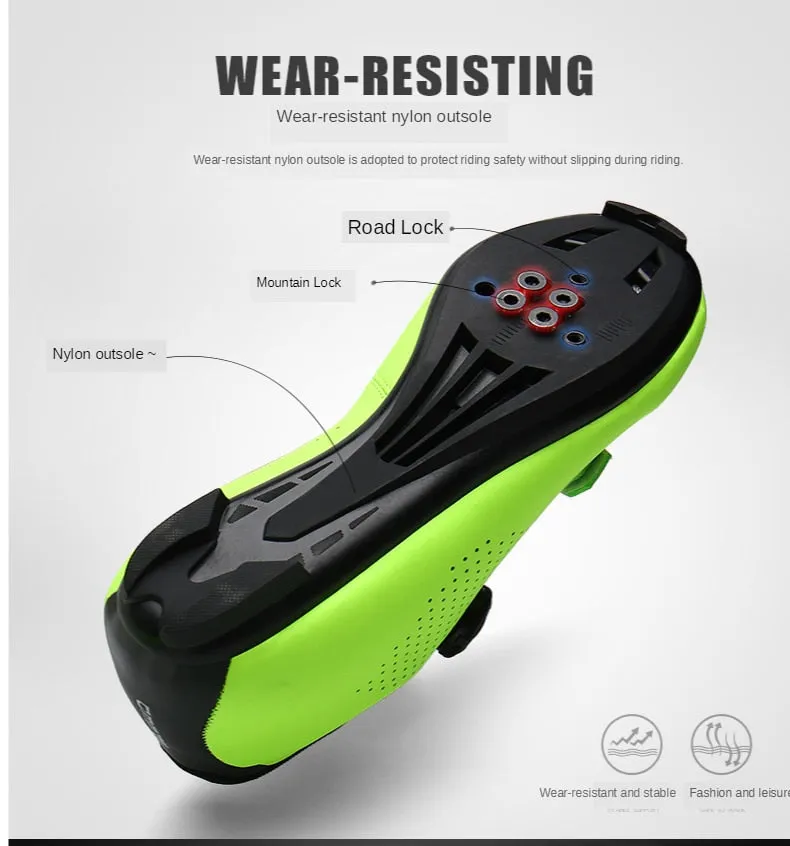 Road Cycling Shoes Men Bicycle Shoes Mountain Bike Shoes Sapatilha Ciclismo MTB Mountain Cycle Sneaker Triathlon Racing Shoes