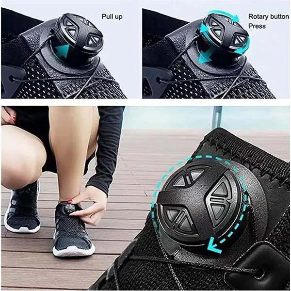 Rotating Automatic Buckle Shoelaces