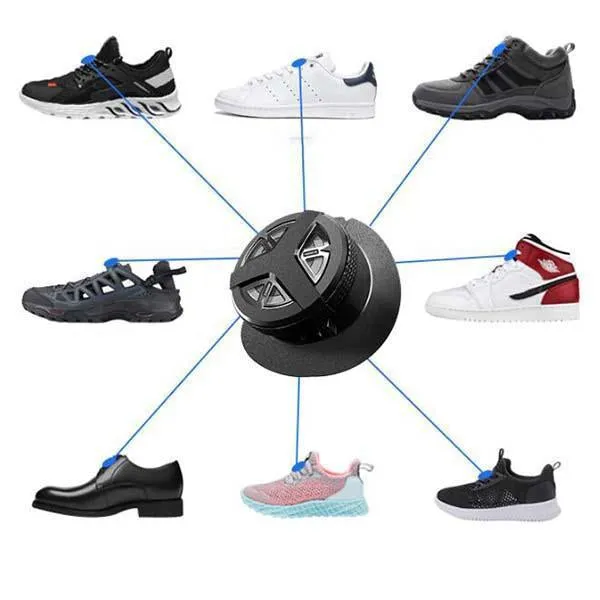 Rotating Automatic Buckle Shoelaces