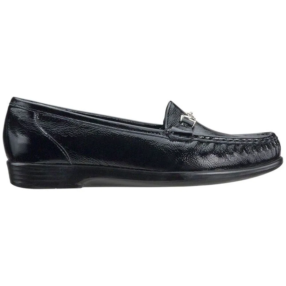 SAS Metro Loafer Black Patent Leather (Women's)