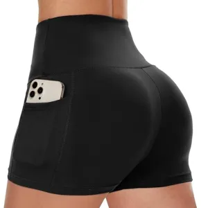 Seamless Compression Pocket Shorts – Flexible and Functional Fit