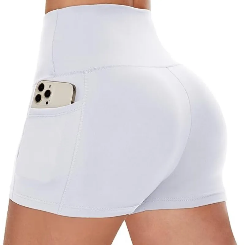 Seamless Compression Pocket Shorts – Flexible and Functional Fit