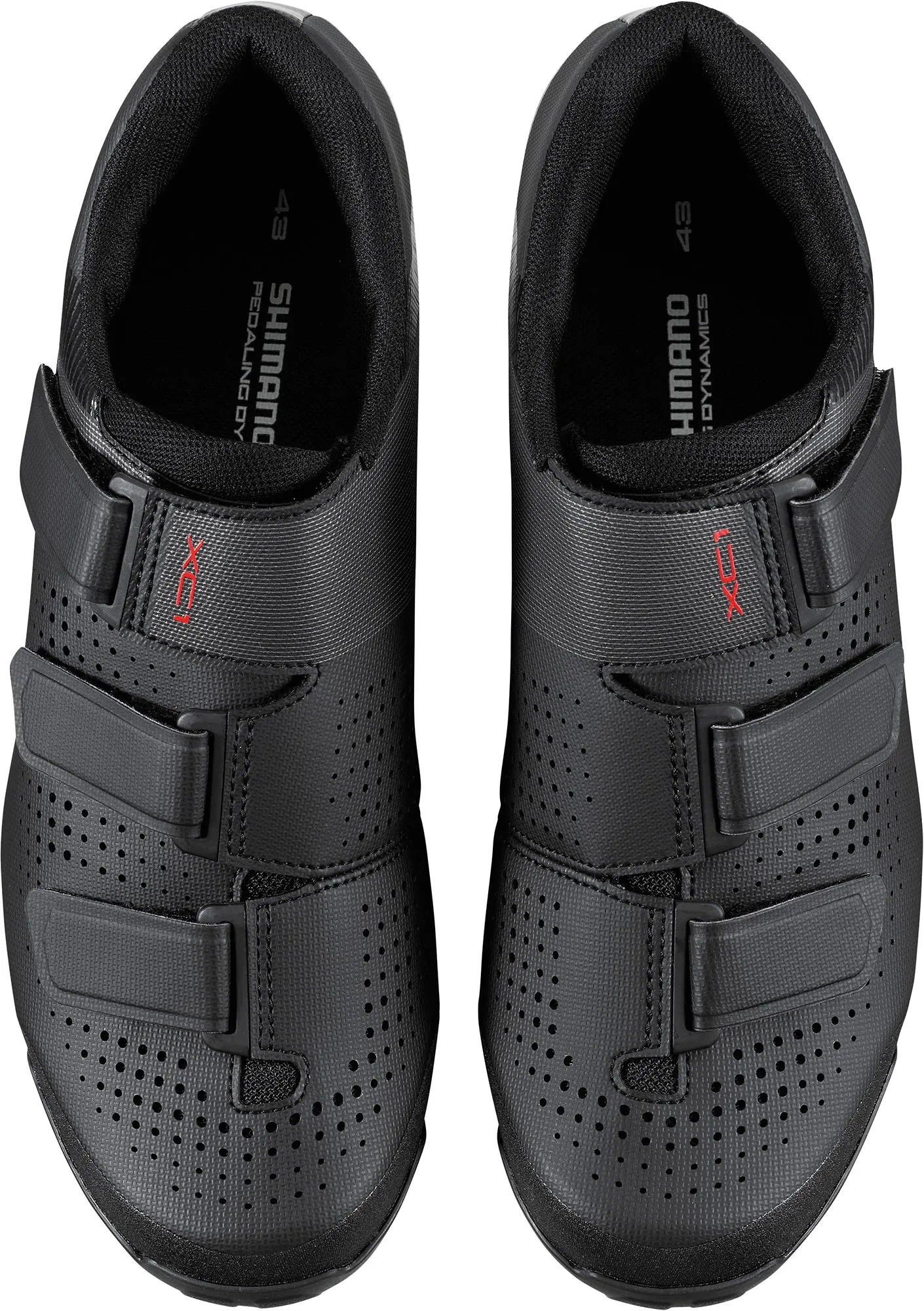 Shimano XC100 Mens MTB Cycling Shoes - Black