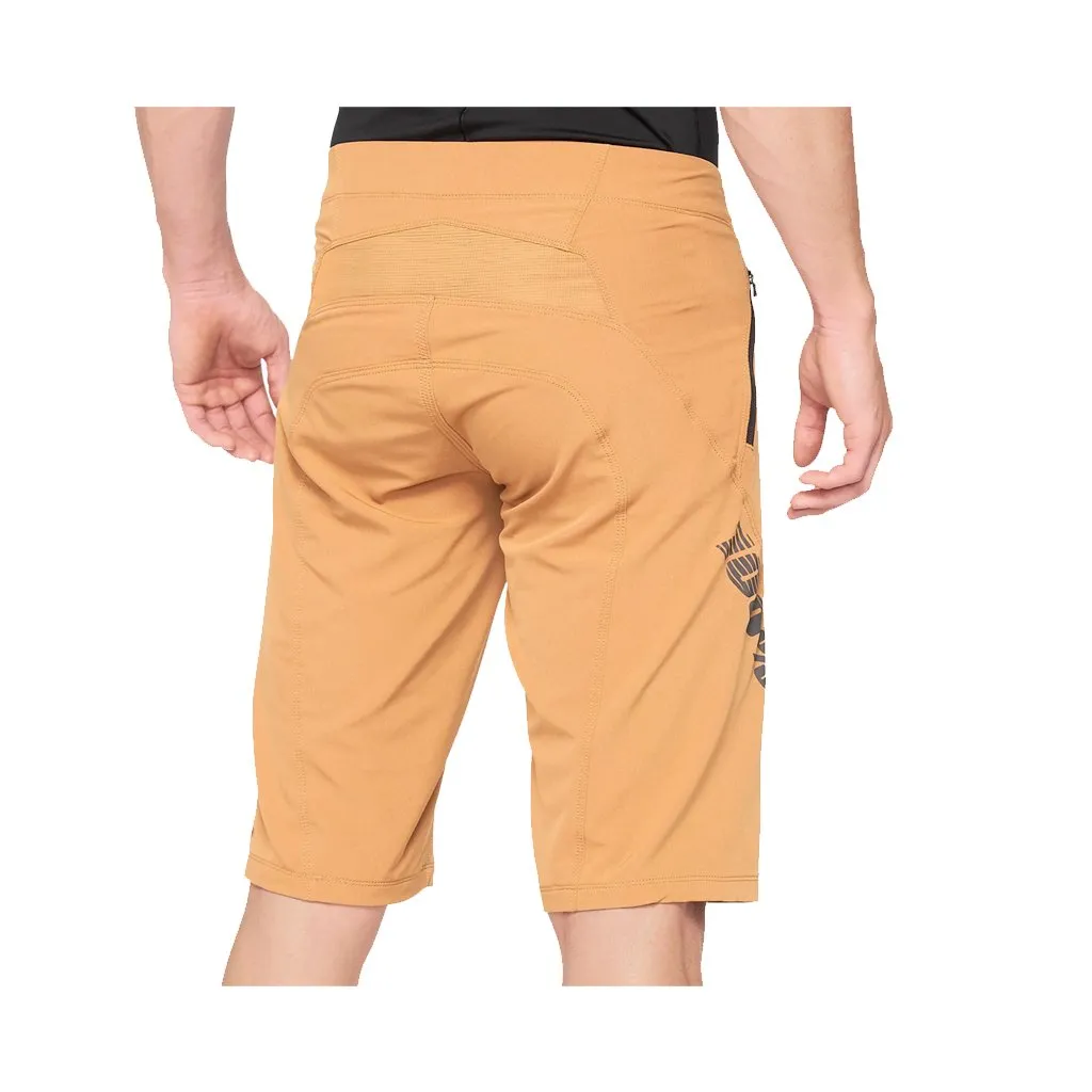 Shorts 100% Mens Airmatic - Caramel