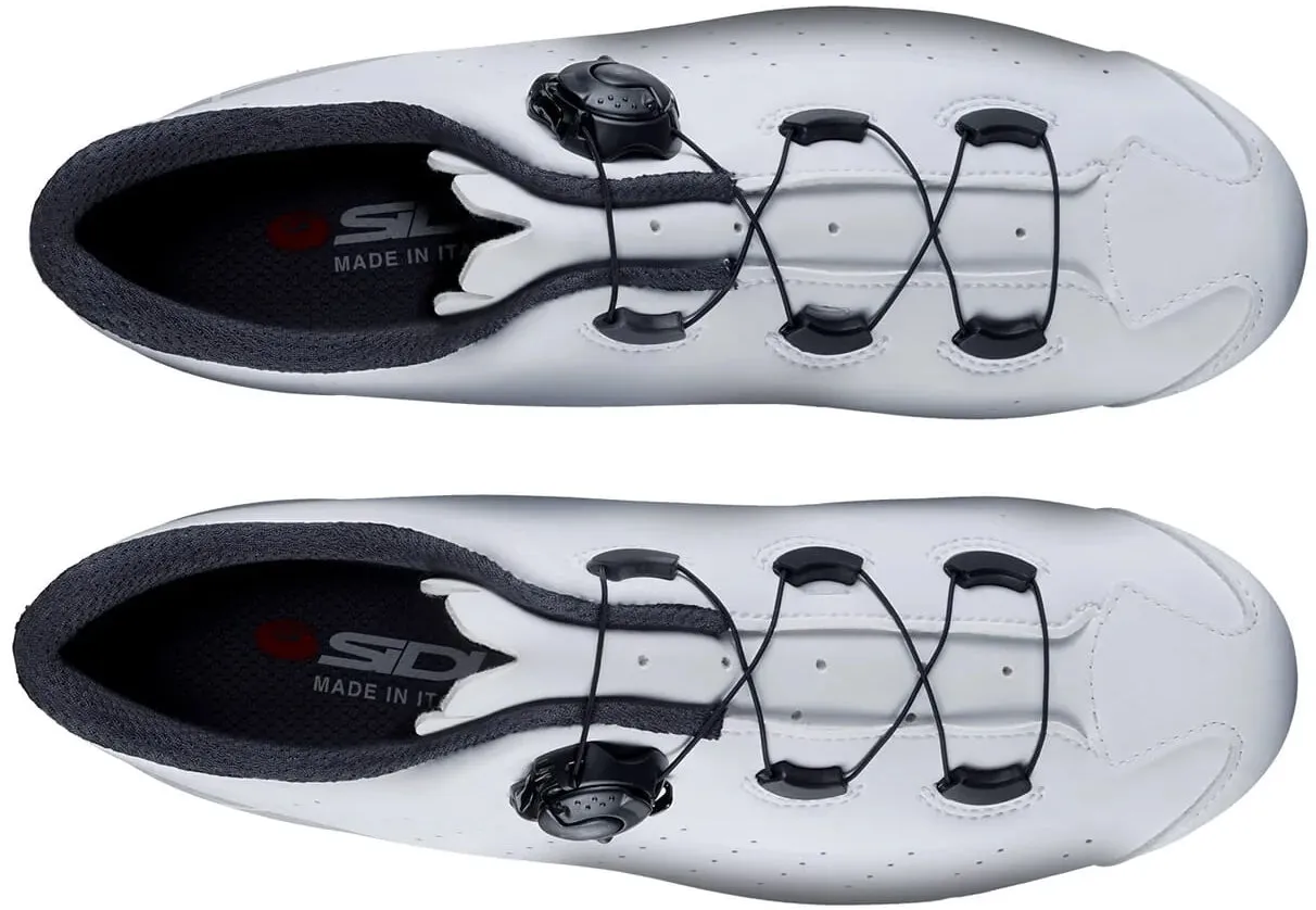 Sidi Fast 2 Mens Road Cycling Shoes - White