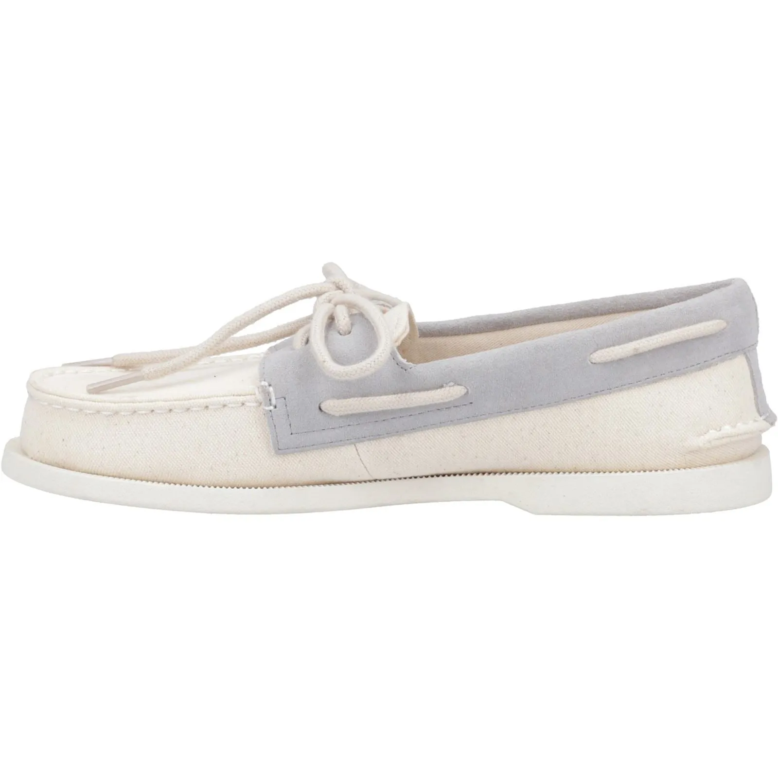 Sperry Authentic Original 2-Eye Seacycled Cotton Men's Tan Lace-Up Shoes