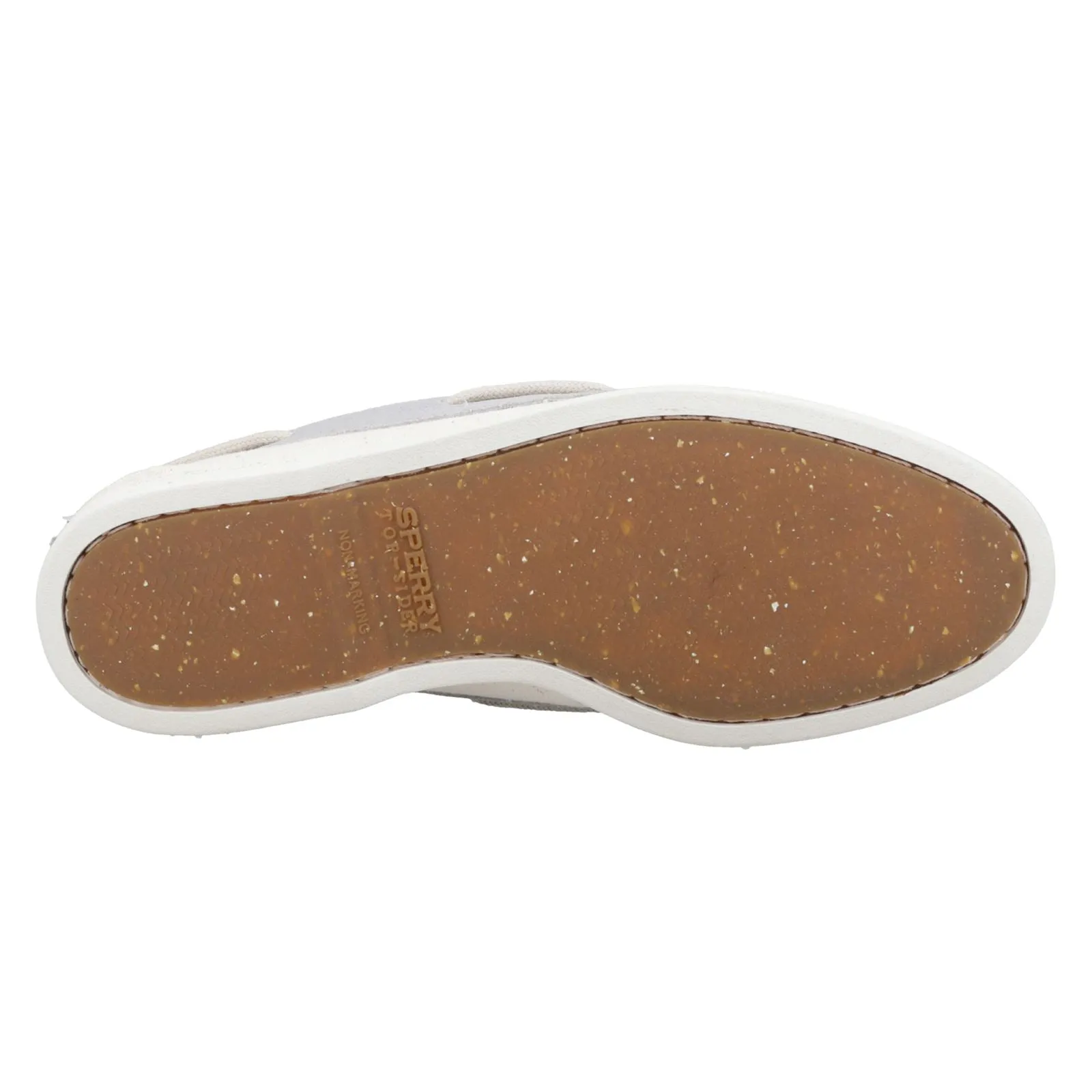 Sperry Authentic Original 2-Eye Seacycled Cotton Men's Tan Lace-Up Shoes