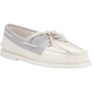 Sperry Authentic Original 2-Eye Seacycled Cotton Men's Tan Lace-Up Shoes