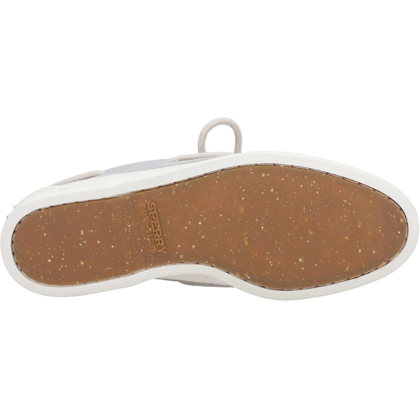 Sperry Authentic Original 2-Eye Seacycled Cotton Men's Tan Lace-Up Shoes