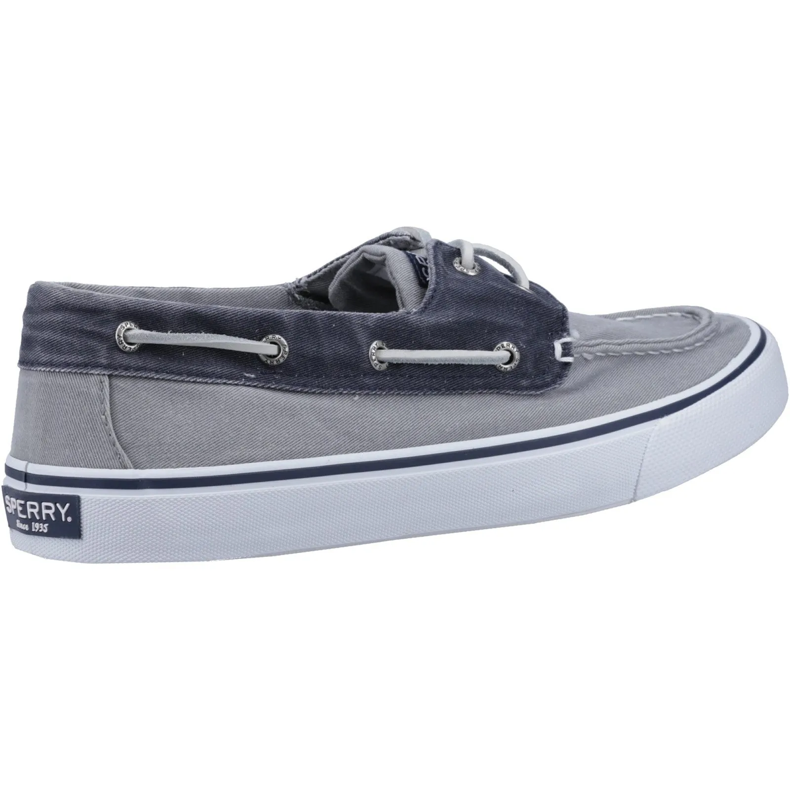 Sperry Mens Bahama 2.0 Boat Shoes - Grey