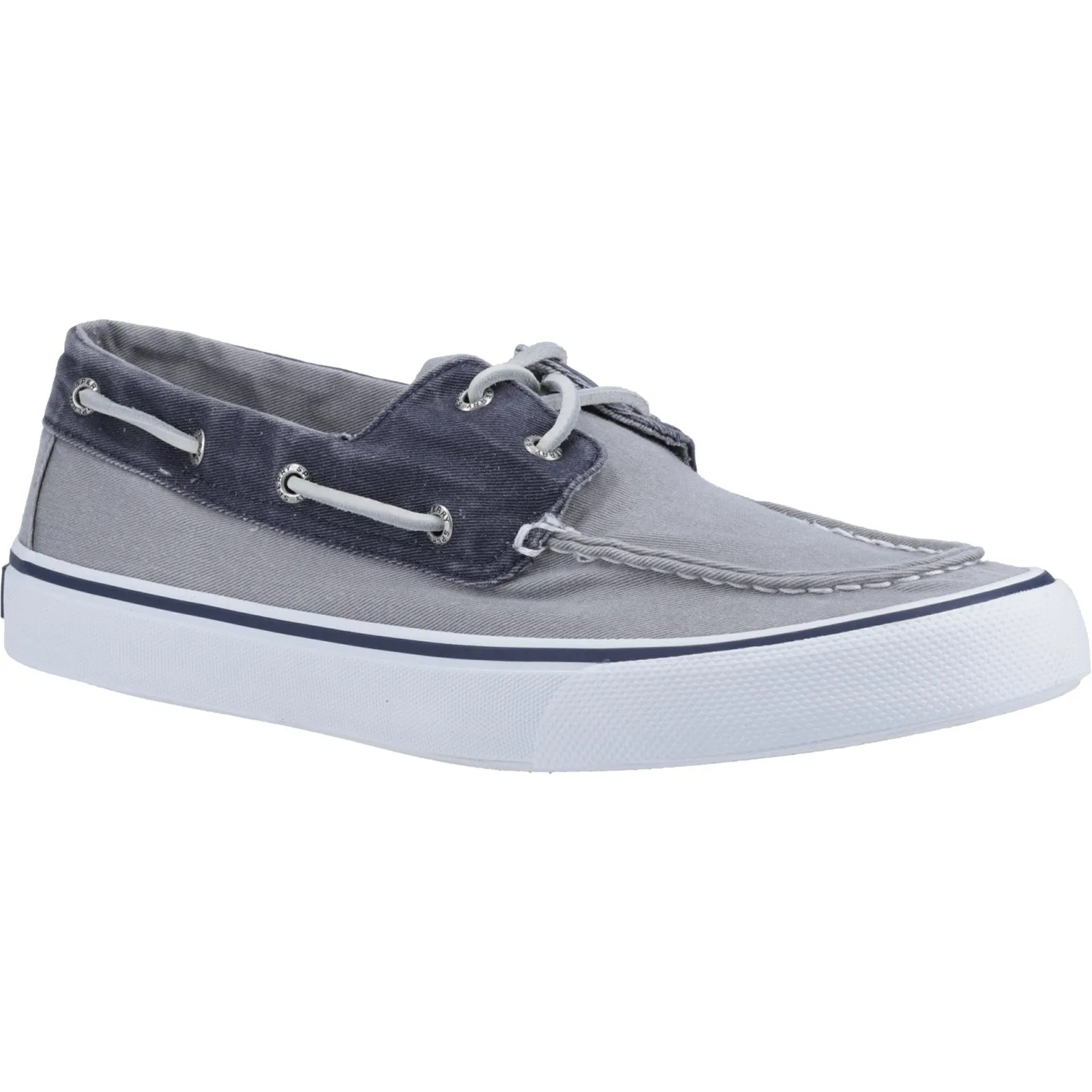 Sperry Mens Bahama 2.0 Boat Shoes - Grey