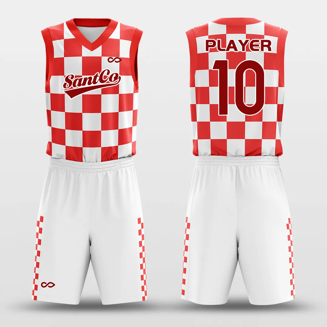 Square - Custom Sublimated Basketball Uniform Set