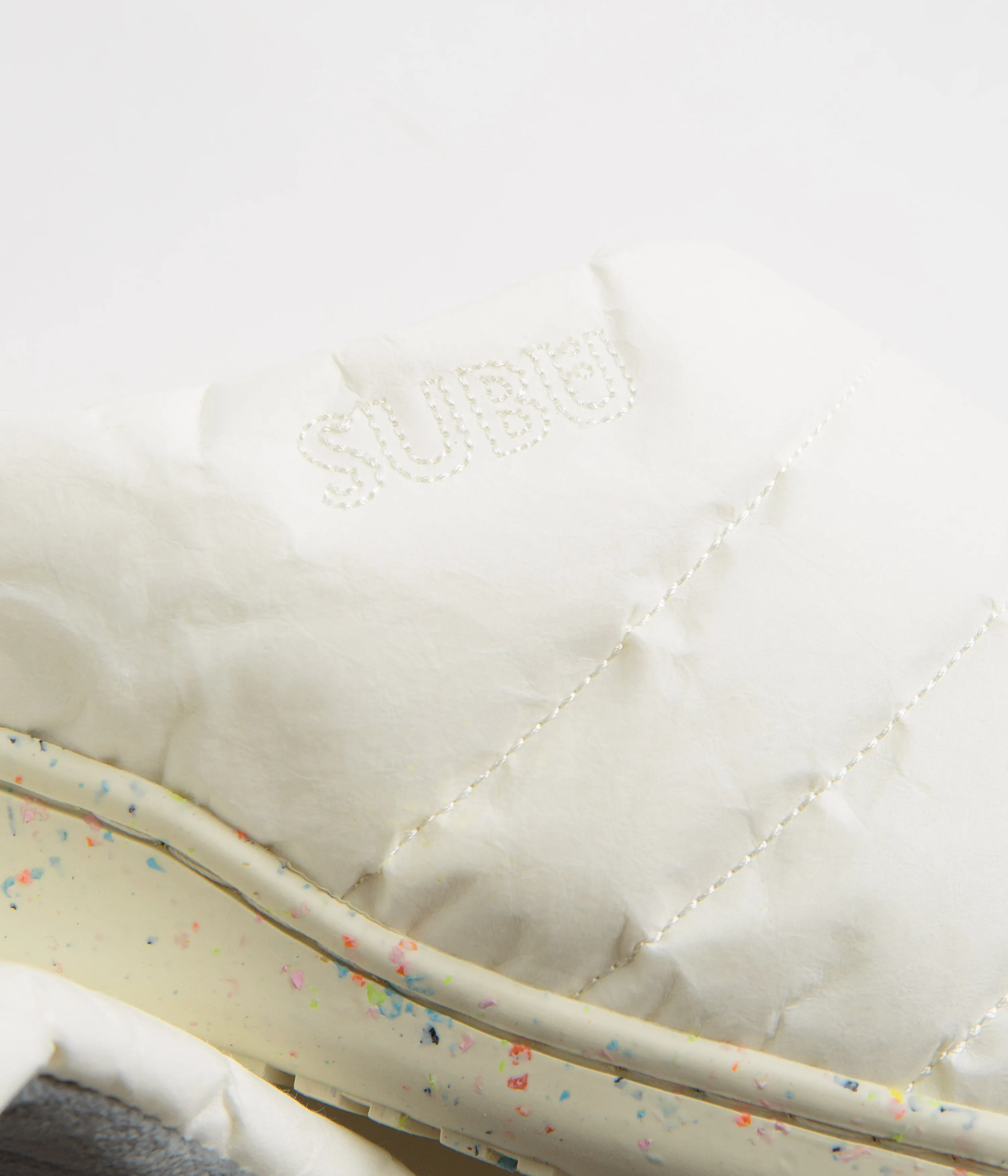 Subu Re: Paper Sandals - White