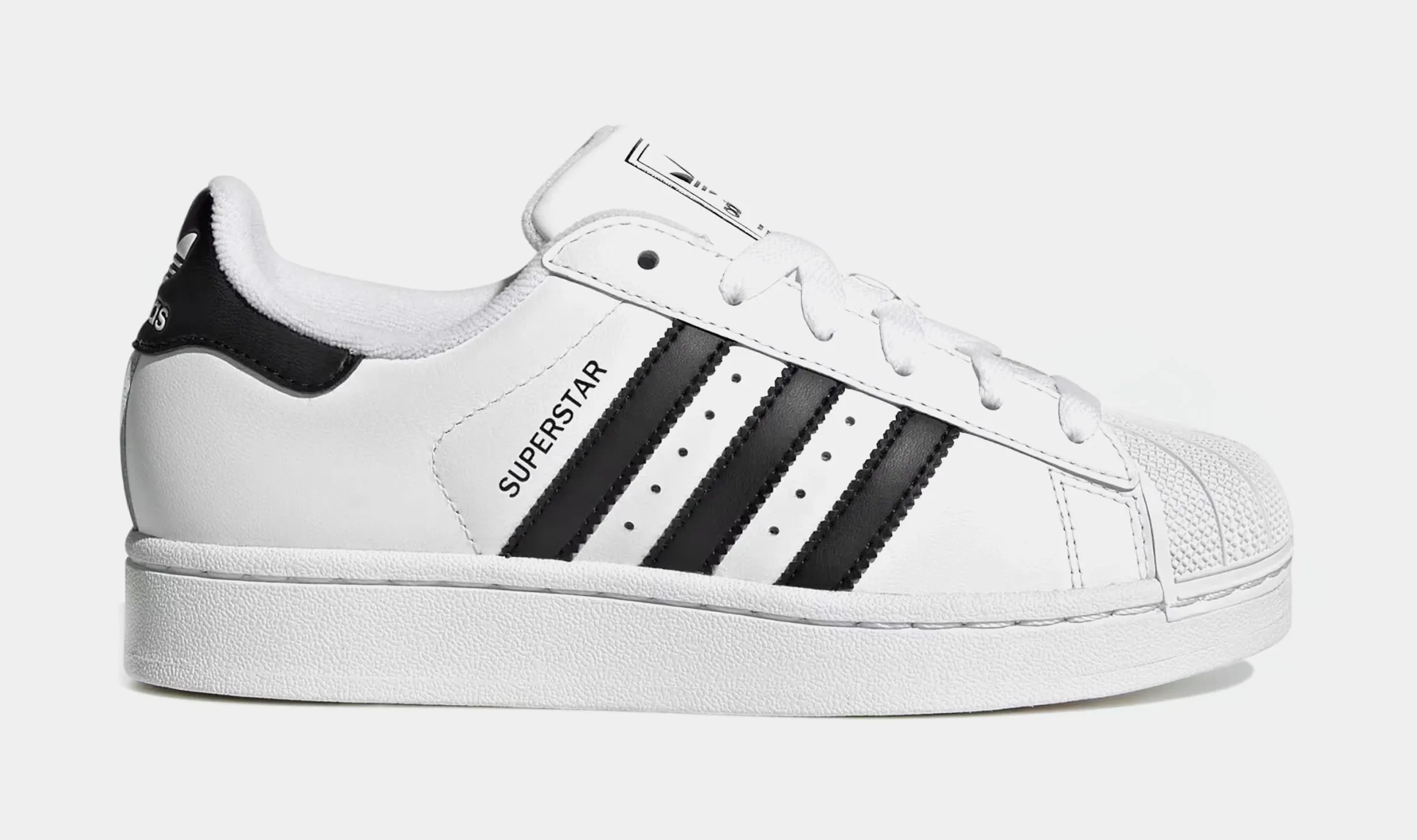 Superstar II Grade School Lifestyle Shoes (White/Black)