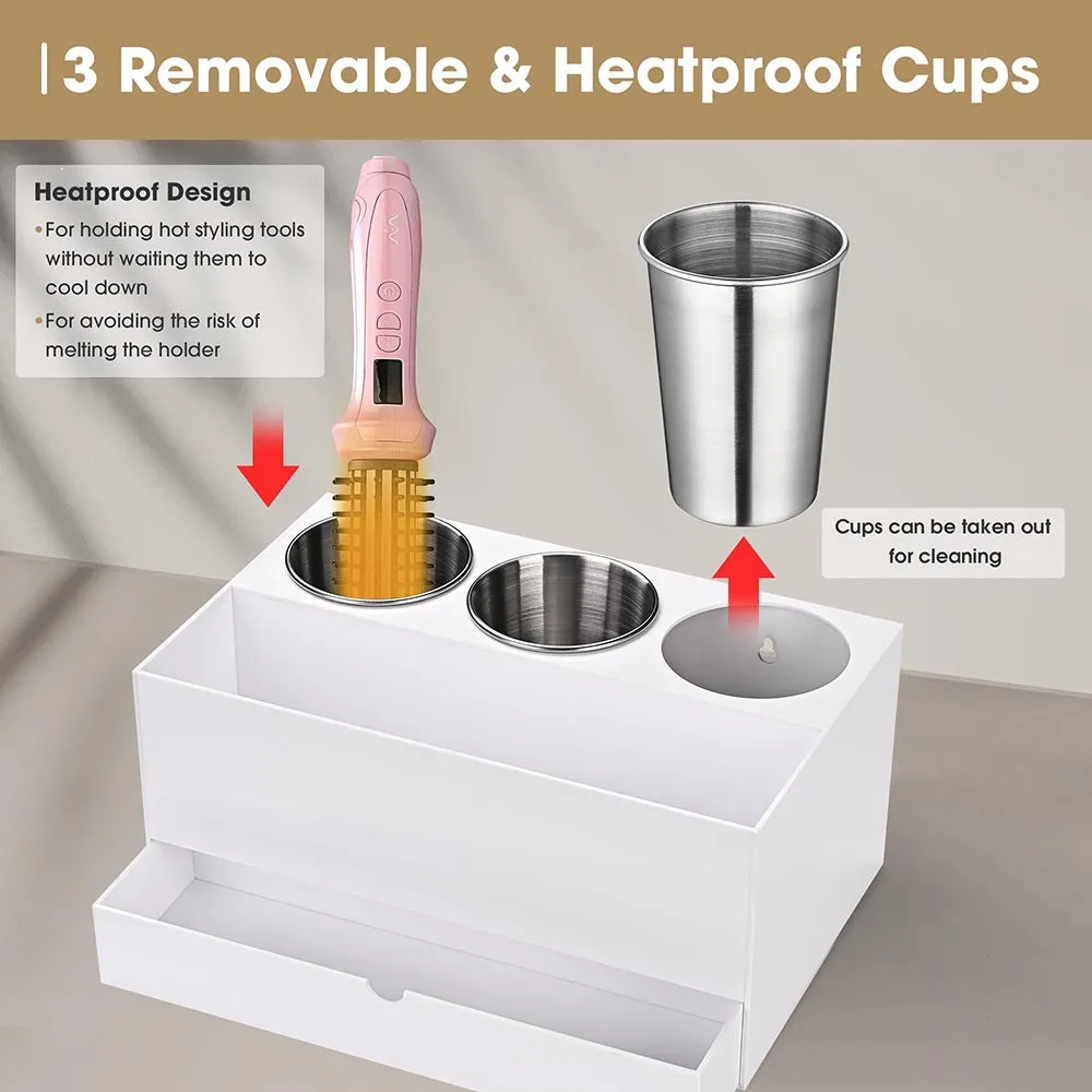 TheLAShop Hair Tool Organizer Drawer for Bathroom Dressing Table