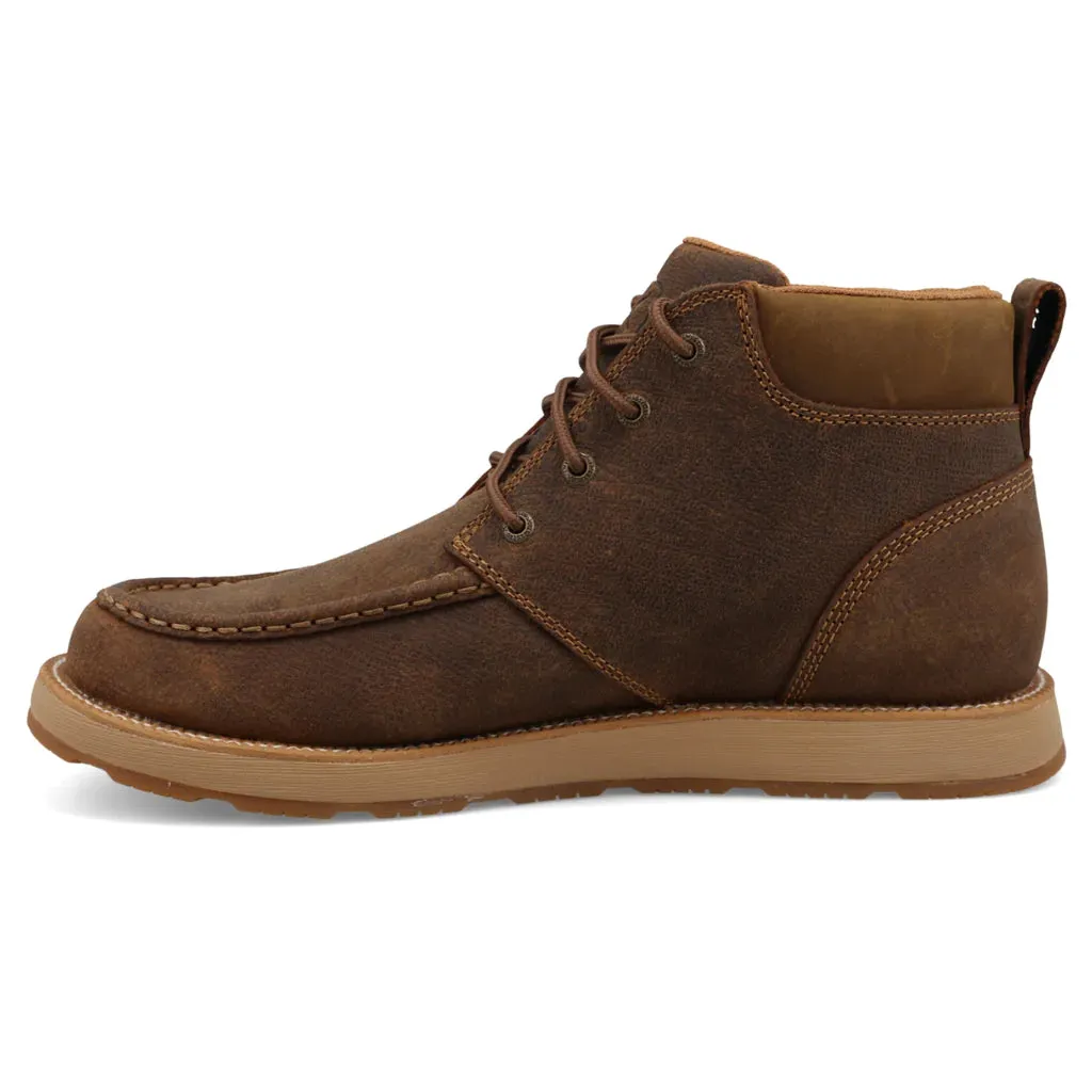 Twisted X® Men's 6 Inch Cellstretch Wedge Sole Brunette Boots MCAX002