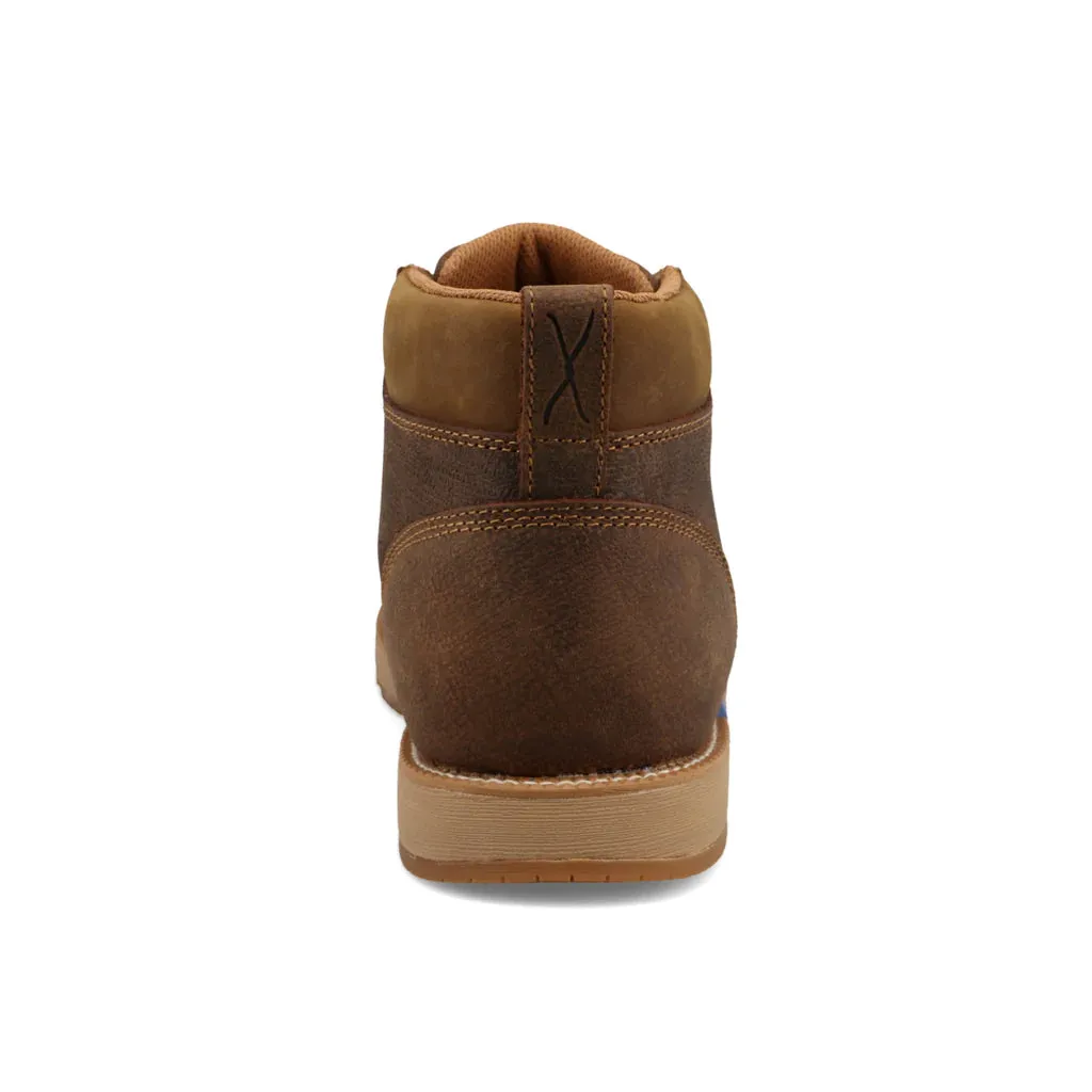 Twisted X® Men's 6 Inch Cellstretch Wedge Sole Brunette Boots MCAX002