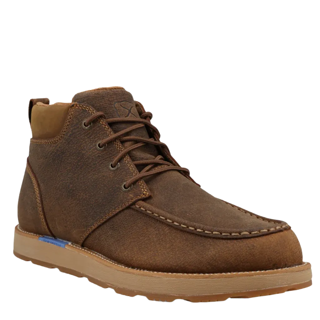 Twisted X® Men's 6 Inch Cellstretch Wedge Sole Brunette Boots MCAX002