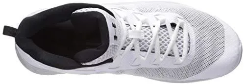 Under Armour Men's Jet Mid Basketball Shoe White (105)/Elemental 7.5 M US