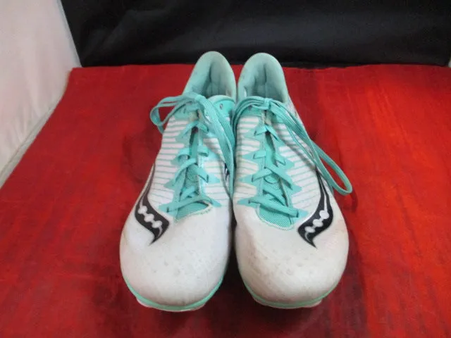 Used Saucony track Racing Running Shoes Adult Size 8