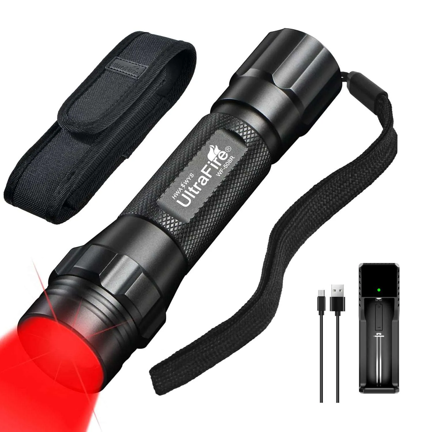WF-508G/R/IR Hunting Flashlight