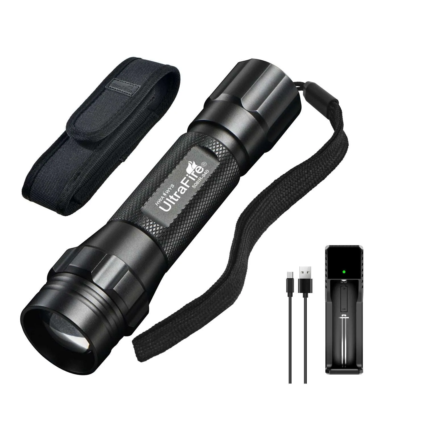 WF-508G/R/IR Hunting Flashlight