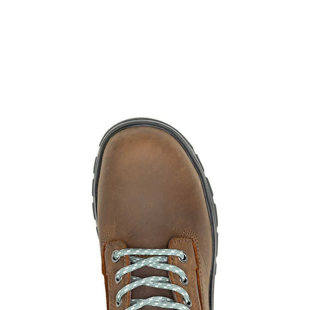 Wolverine Women's Carlsbad 6" Steel Toe WP Work Boot- Brown- W241012