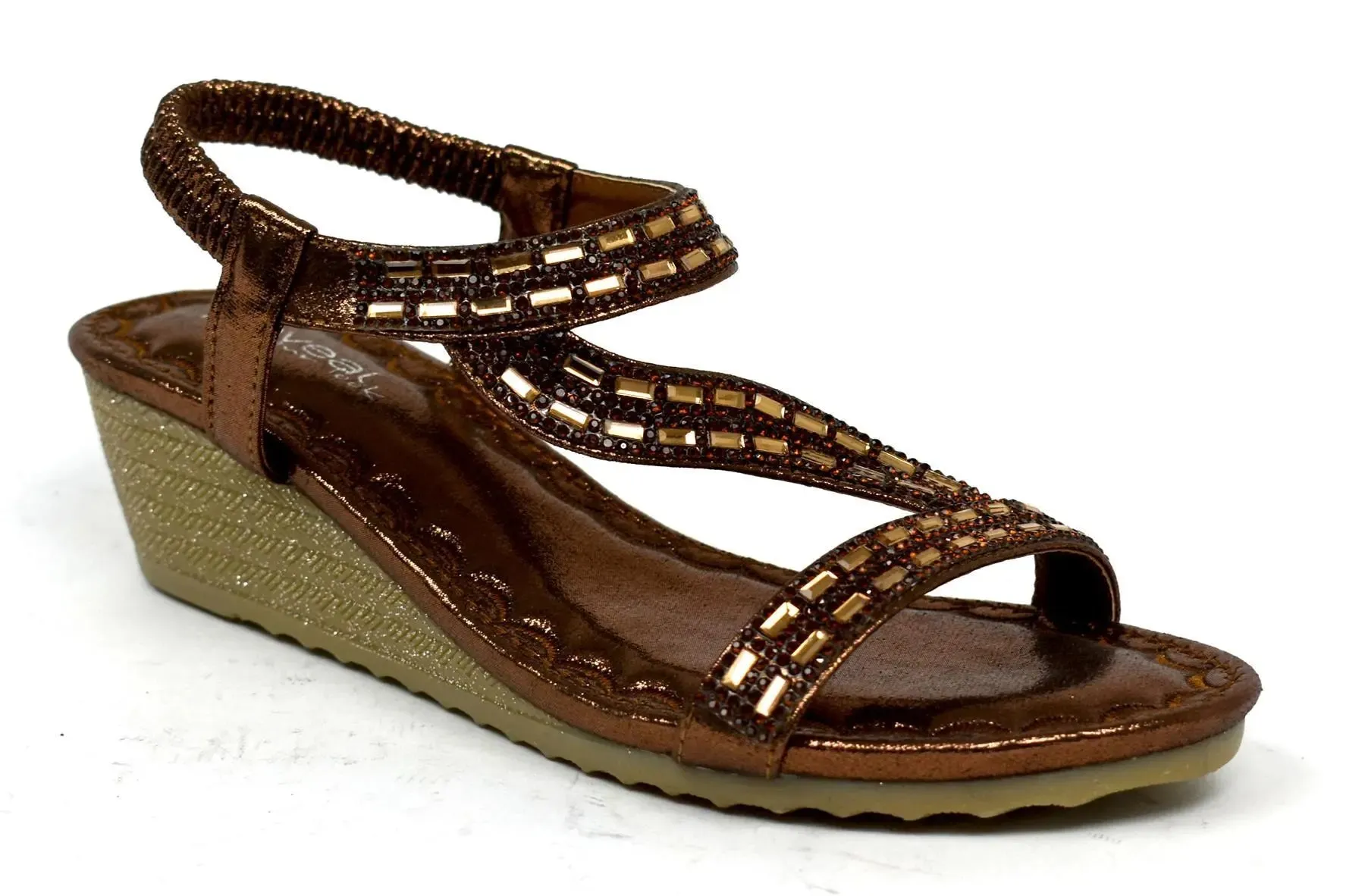 Women open toe leather summer sandals